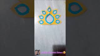 DIY  hanging Diya inside craft diwali 🪔 art and craft subscribe Girisha Ojaswini Sisters 😍 [upl. by Jami]