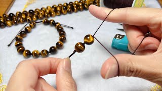 How to Make a Braided Bracelet in 10 Minutes DIY Jewelry Making Tutorials [upl. by Bevin451]