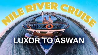 The Best 4Day Nile River Cruise for First Time Visitors To Egypt  Luxor To Aswan [upl. by Aihtyc]