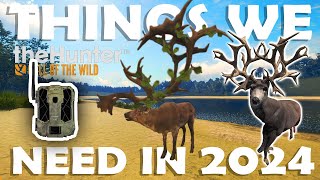 Top 10 THINGS WE NEED in 2024 in Call of the Wild [upl. by Shell]