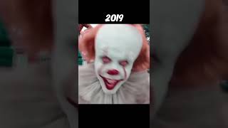 Pennywise Through The Years pennywise scary clown shorts [upl. by Nolyag]