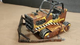 Mighty Tonka Vintage Dozer Restoration [upl. by Nananne978]