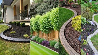 The Best Garden Bed Edging Ideas and Flower Bed Edging ideas [upl. by Hasty205]