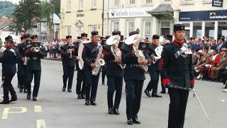 The Band of the Brigade of Gurkhas  Marching Display Brecon 2017 [upl. by Payne]