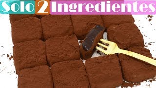 TRUFAS de LECHE CONDENSADA 2 INGREDIENTES🍫😱 chocolates o bombones CREMOSOS🍫😱 Receta  537 [upl. by Eugene]