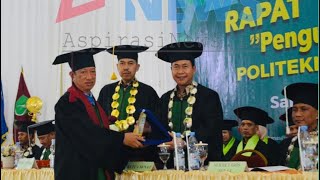 POLITEKNIK NEGERI SAMARINDAPOLNES KUKUHKAN DURU BESAR Prof RAMLI THAHIR [upl. by Imoin]