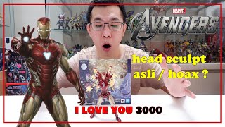 🇮🇩 pertama Review 💖3000 SHF Iron Man Mk85 ENDGAME FINAL BATTLE Ver [upl. by Richard466]