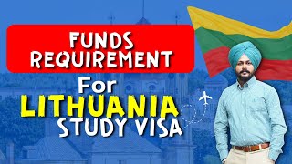 Funds Requred For Lithuania Study Visa  Study In Lithuania  Lithuania Study Visa  Lithuania Visa [upl. by Ahselrak372]