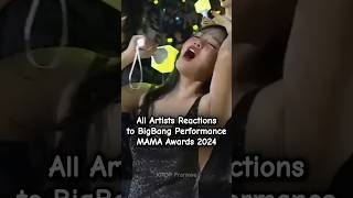 AESPA BIBI MEOVV SEVENTEEN ZEROBASEONE Reactions To Big Bang Performance MAMA AWARDS 2024 kpop [upl. by Merell]