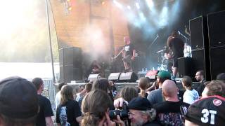 Defeated Sanity 3  live  Mountains of Death 2011 [upl. by Yssac]