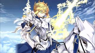 FateGrand Order Goddess of Rhongomyniad Arturia Lancer BGM [upl. by Reyam]