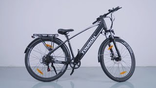 Touroll J1ampJ1 ST Trekking EBike Installation Guide [upl. by Enilrac]