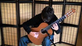 Jamie Dupuis  Koyunbaba Presto  Carlo Domeniconi  Classical guitar [upl. by Obnukotalo]