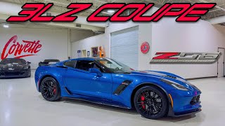 2019 Elkhart Blue C7 Z06 with Z07 Track Pack at Corvette World [upl. by Siraved]