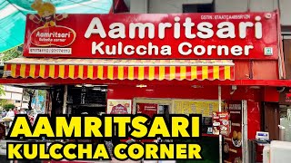 Aamritsari Kulccha Corner Vikaspuri Delhi Chaat Kulcha Chole Bhature and all [upl. by Madge]