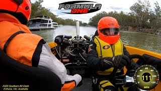 Formula One 2020 Southern 80 Dash Ski Race Echuca Australia [upl. by Latsyrhc]