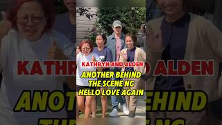 HELLO LOVE AGAIN BEHIND THE SCENE  ALDEN AND KATHRYN aldenrichards kathbernardo helloloveagain [upl. by Margaux]