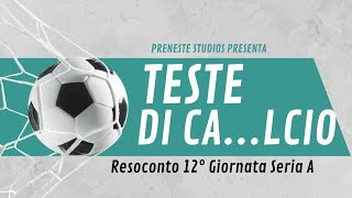 BelgioItalia live a Teste di Calcio più commenti sulla 12° giornata di campionato [upl. by Yhtimit]