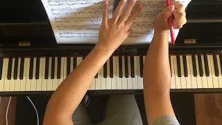 DAY TWO Chopin Etude Op 10 No 3 and Liszt Liebestraum No 3 [upl. by Elbart]