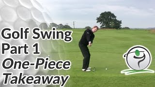 Golf Takeaway  How to Start your Golf Swing Correctly [upl. by Atteloc]