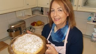 TORTA DELLA NONNA ricetta classica con pinoli  Le ricette di zia Franca [upl. by Airetal]