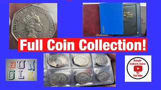 Whole Coin Collection  Coin Albums [upl. by Airenahs]