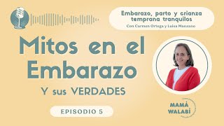 5 Mitos frecuentes en el embarazo y sus verdades  EP 5 [upl. by Hegyera119]