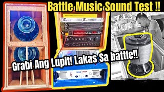 Paraflex 18quot Type O Cram 3600watts rms Bass Test Battle Music Ito maganda pwede sa lahat ng set up [upl. by Hilly]