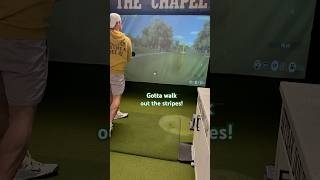 TPC Sawgrass Hole 1… golf golfsimulator golfaddict golfer golfswing [upl. by Ahsirek641]