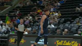 Kenny Lofton Jr hits the DEEP three and Ja Morant is loving it 🔥  NBA Summer League [upl. by Norrahs]