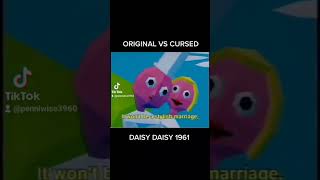 ORIGINAL VS CURSED DAISY DAISY 1961 daisydaisy [upl. by Nicolau]