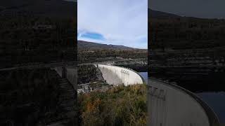 Le barrage de Vouglans dans le jura volume 605 millions deau sur la rivière de lAin [upl. by Nylynnej]