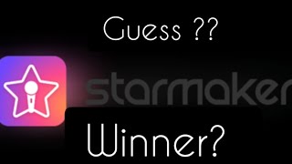 Starmaker Final Round Winner  Starmaker   Singing Karoake  Starmaker Events  Singing App [upl. by Kirkpatrick449]