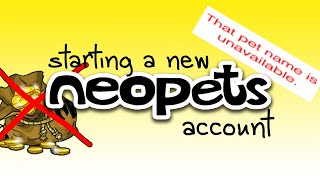 Starting over on Neopets in 2020 [upl. by Brietta781]