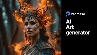 0001 PromeAI  AI art generator  introduction [upl. by Alexandrina]