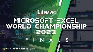 Microsoft Excel World Championship 2023  Finals [upl. by Onin]