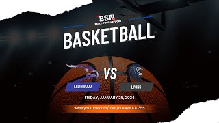 EHS Varsity Boys Basketball vs Lyons [upl. by Noired]