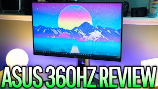 ASUS 360Hz Monitor REVIEW  Is It Worth 700PG259QN [upl. by Allicserp170]