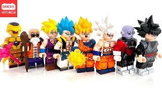 Lego Dragon Ball Minifigures Season 2 Part 2 Speed Build  Unofficial Lego [upl. by Lona]