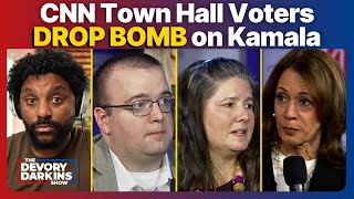 CNN Town Hall Voter DROPS BOMB on Kamala [upl. by Natalya348]