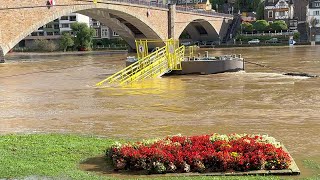 Hochwasser  Cochem an der Mosel  Aktuelle Lage am 11102024 [upl. by Peggi]