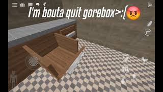 Super stupid bug in gorebox😡 f2games [upl. by Nnalatsyrc318]