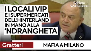 Gratteri quotTutti i locali vip del centro di Milano sono in mano alla ndranghetaquot [upl. by Milano357]