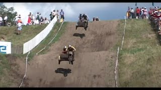 Sidecar motocross Czech GP 2001 Loket 2nd race [upl. by Nowell]