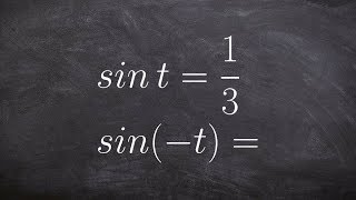 Using even and odd properties to evaluate for sine [upl. by Marybeth608]