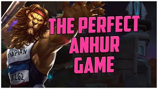 THE PERFECT ANHUR GAME S11 SMITE RANKED [upl. by Josephson]