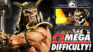 Can SHAO KAHN Beat DARK KAHN OMEGA DIFFICULTY [upl. by Teahan]