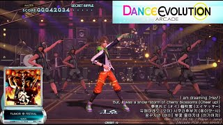 ダンエボ FUJIMORI 祭 FESTIVAL Playthrough  Dance Evolution AC  댄스 에볼루션 아케이드 [upl. by Arika358]