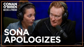 Conan Demands An Apology From Sona  Conan OBrien Needs A Friend [upl. by Karwan]