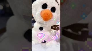 Olaf Plushie Toy Remix frozen olaf shorts [upl. by Bibah128]